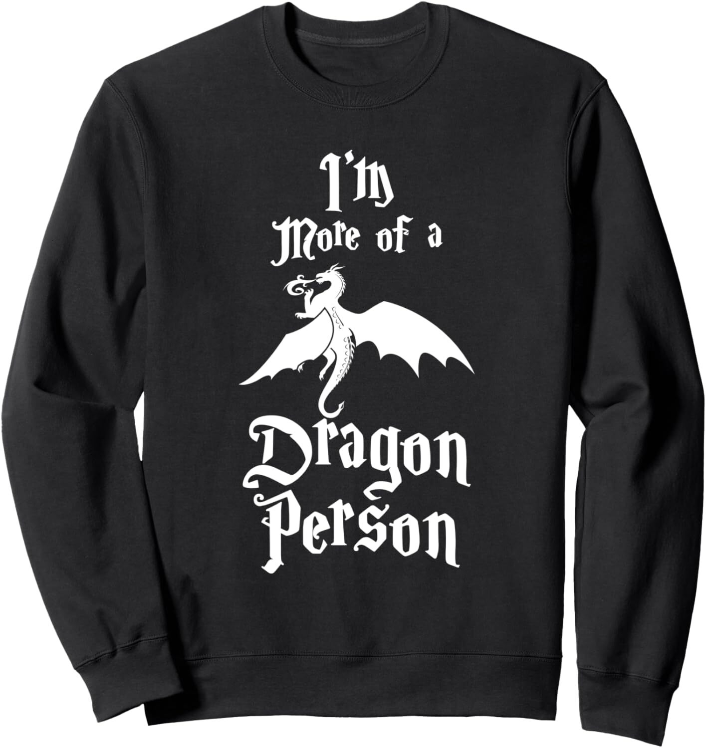 Long Sleeve Shirts for Men sweatshirt I'm More o Dragon Person Fire Animal Funny Gift Sweatshirt T shirt Tee Streetwear Casual tops clothes
