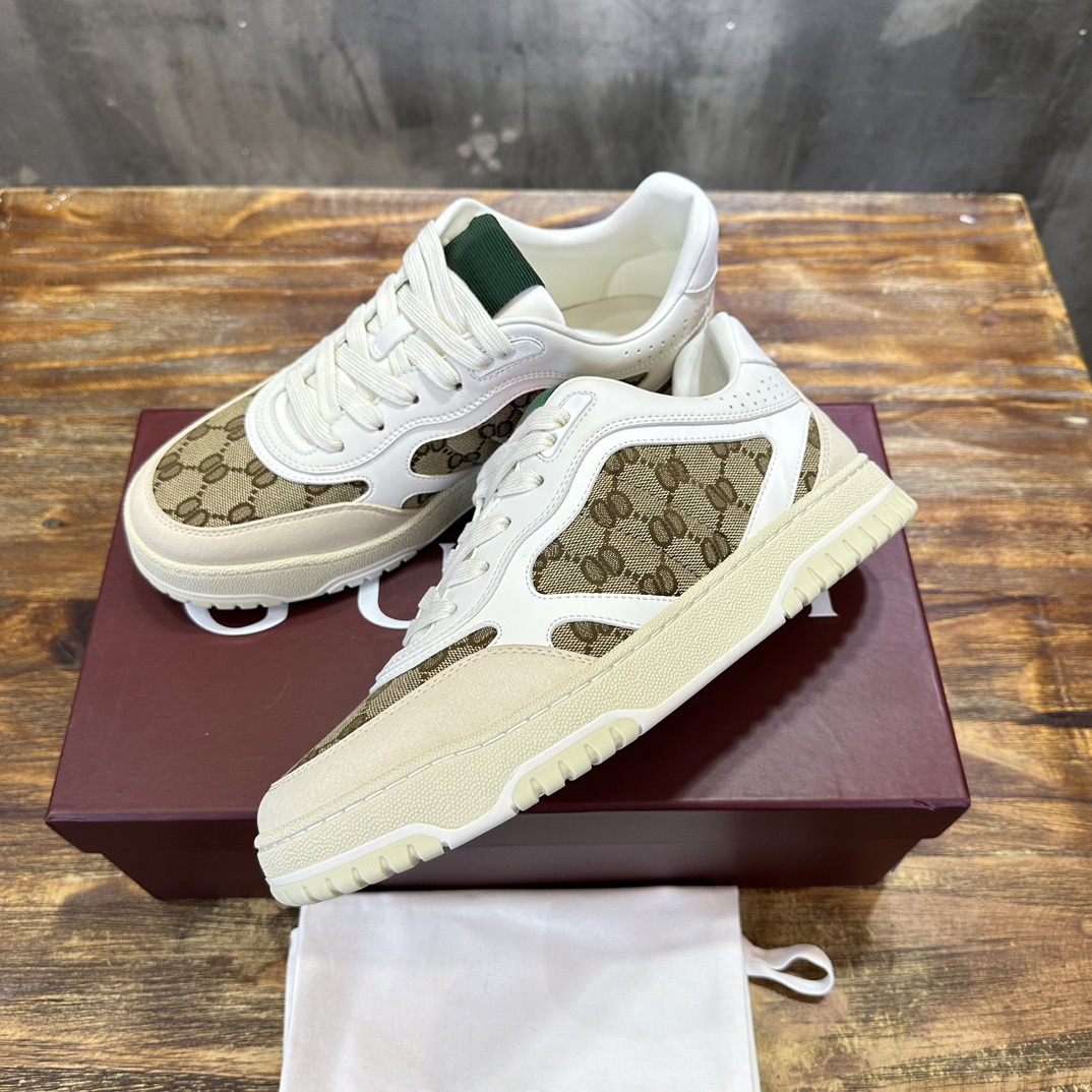 Designer Shoes Re-Web Mac80 New Flat Bottomed Breathable Casual Versatile Lace Up Sports Shoes Running Shoes Fashionable Board Shoes White Shoes