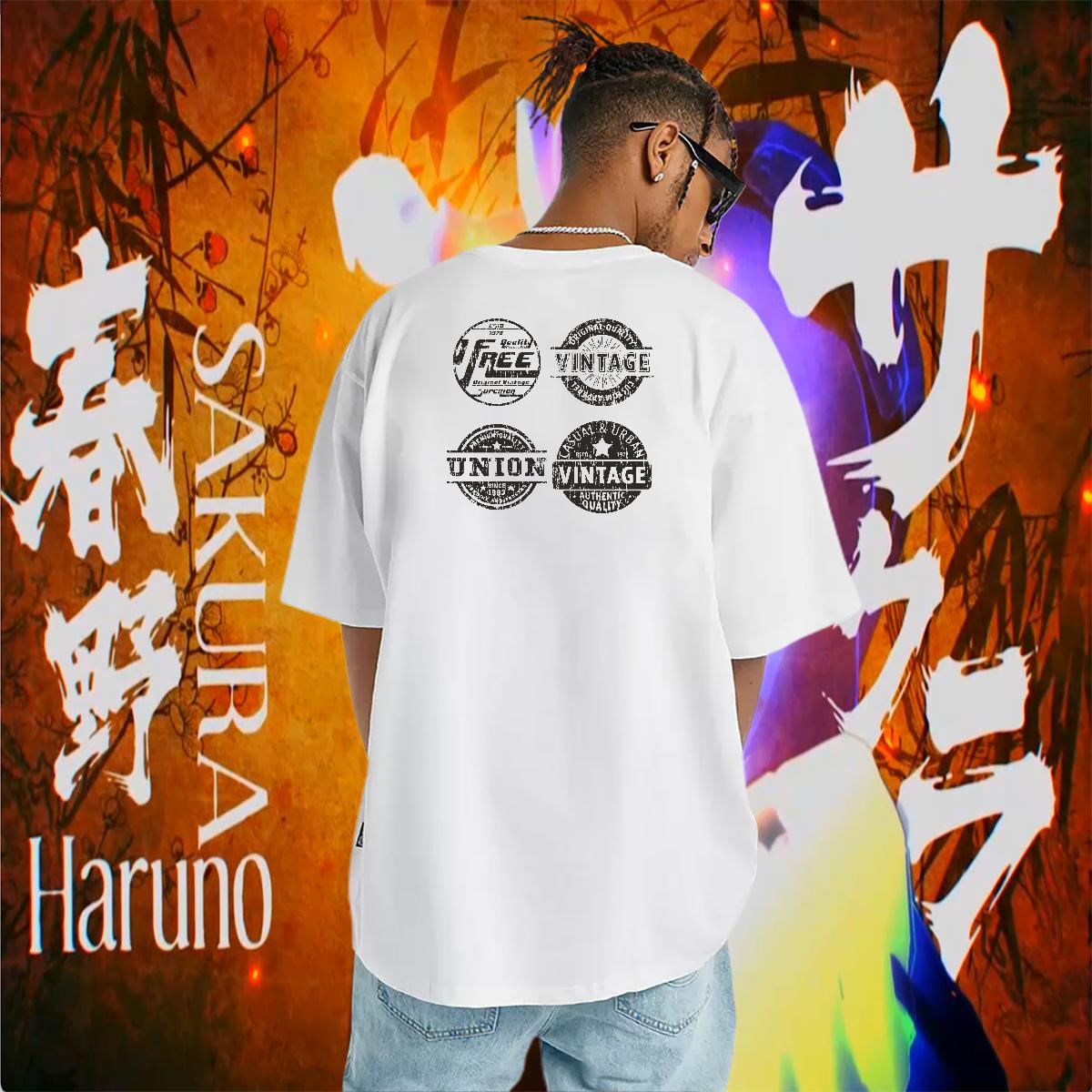 Brand T shirt 230g Pure Cotton letter Casual Beach Floral Print Crew Neck Breathable Mens Tshirts Fashion Design Tees