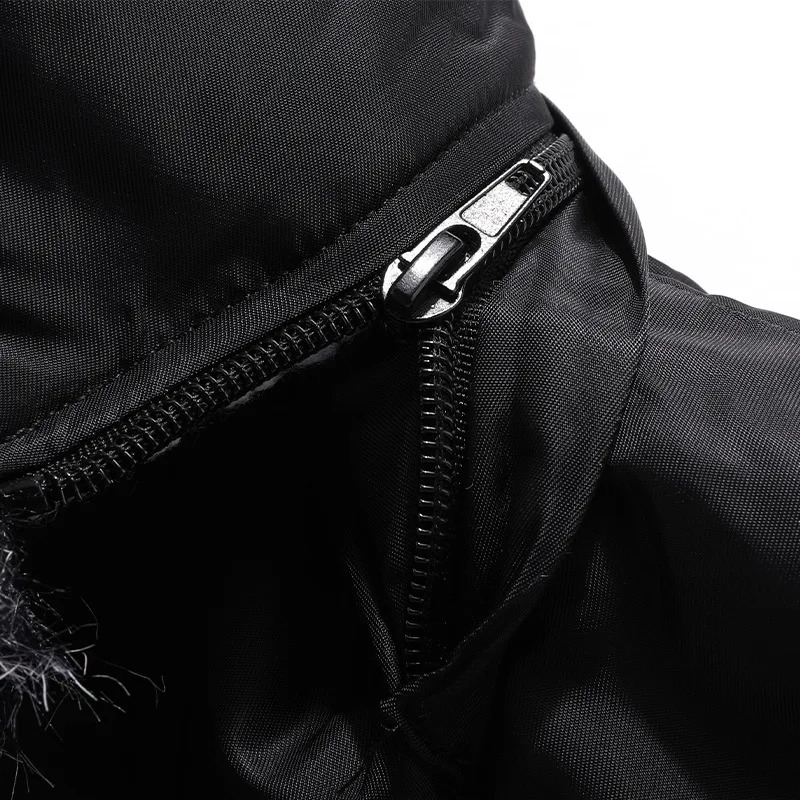 Parka mens selling fur collar winter cotton thick warm coat casual zipper windproof Parkas clothing M4XL 240822