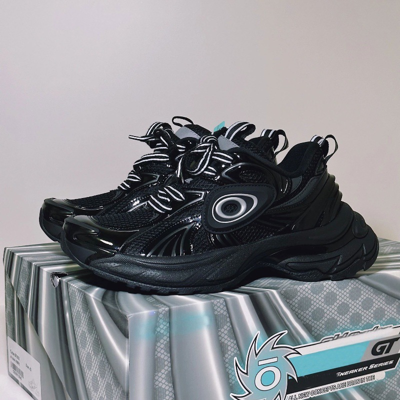 Ddmysports Premium Cowhide Edition Paris Same Style Instagram Trendy Dad Turbo Boost Thick Sole Casual Sports Women S Running Shoes OUTDOOR