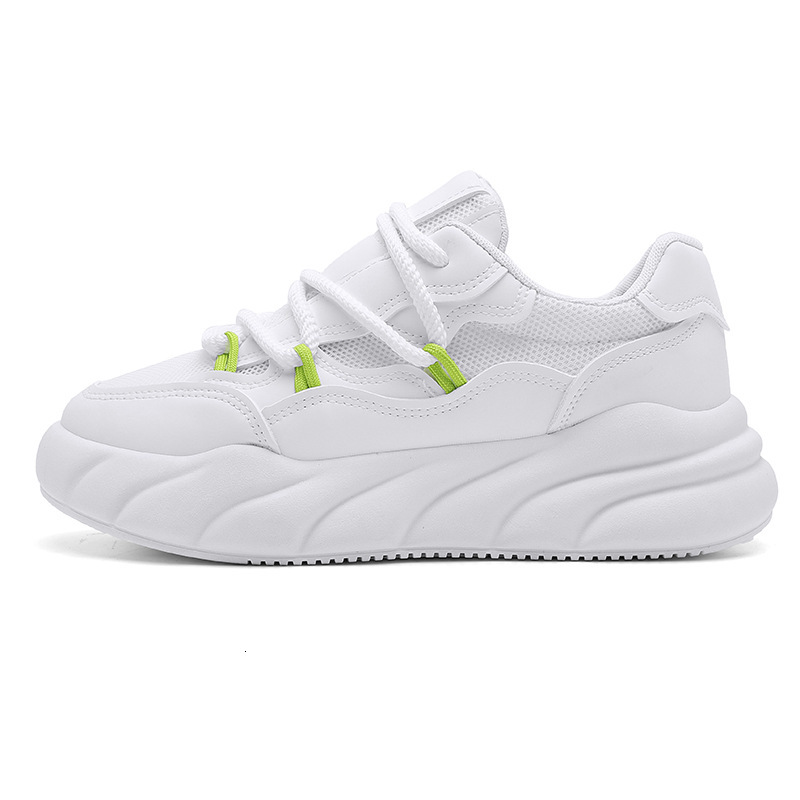 Ddmysports Men S Breathable New Casual Bread Board Sports Anti Slip Thick Sole Height Increasing Dad Trendy Shoes OUTDOOR