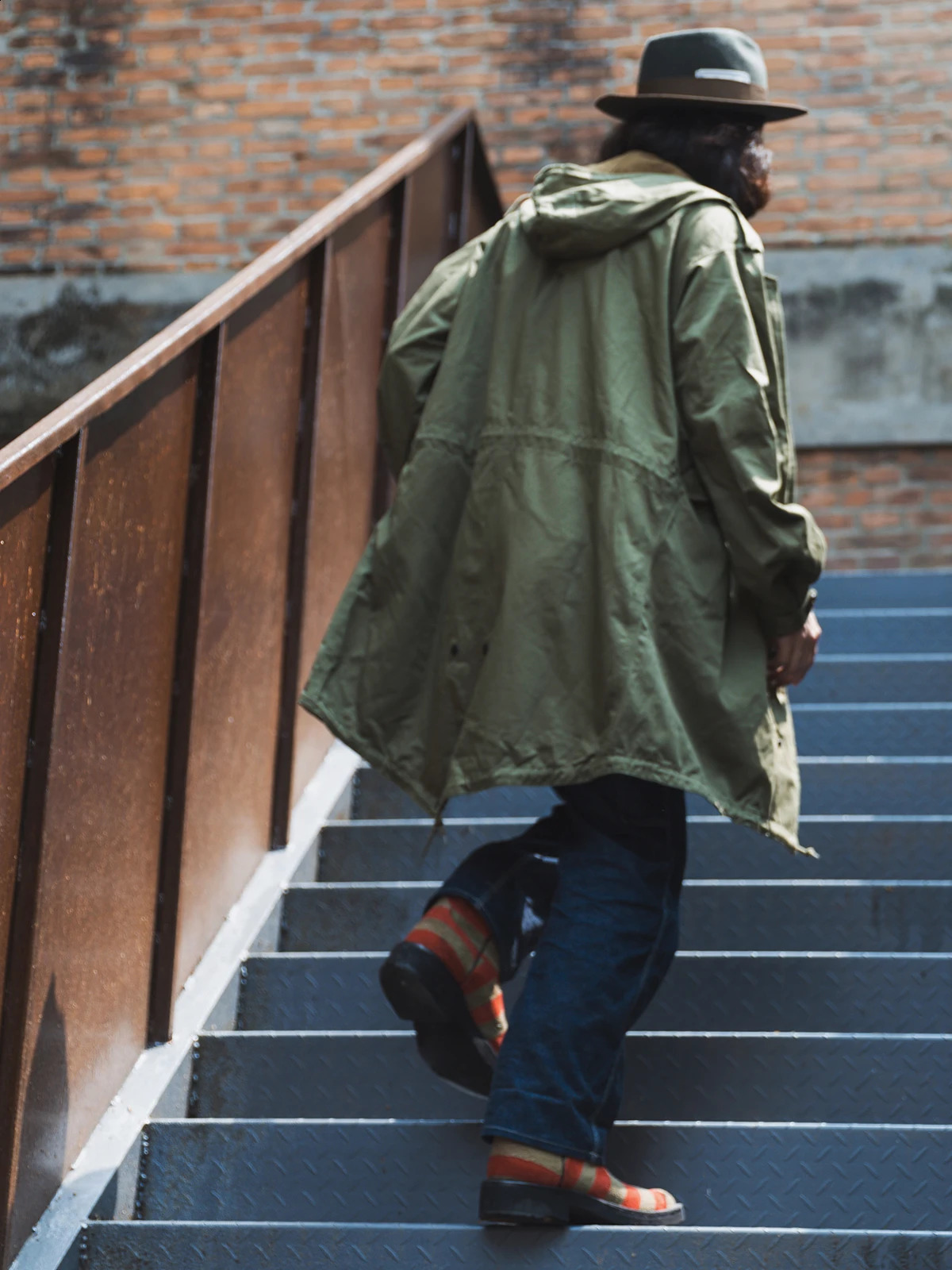Bronson M-1951 Fishtail Parka Shell Sateen Cotton Army Type M-51 Coat Jacket 240822