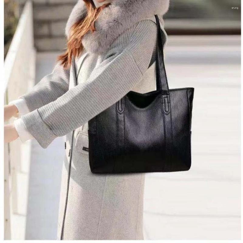 New Free Delivery Totes Beg Tangan Wanita Leather Handbag Besar Shoulder Women Woman Large Capacity Shopping Designer Bag Luxury Bag Tote Bag