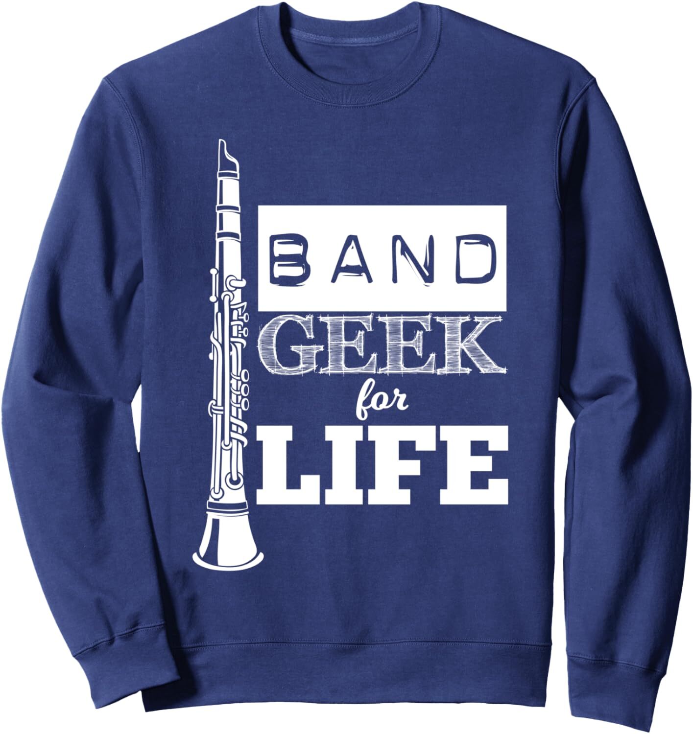 Long Sleeve Shirts for Men sweatshirt Clarinet Band Geek For Life Fun Musician Gift Sweatshirt T shirt Tee Streetwear Casual tops clothes