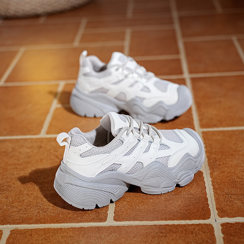 Ddmysports Mesh Thick Sole Dad For Children New Autumn Versatile Sports And Leisure Height Increasing Women S Shoes RW AB OUTDOOR