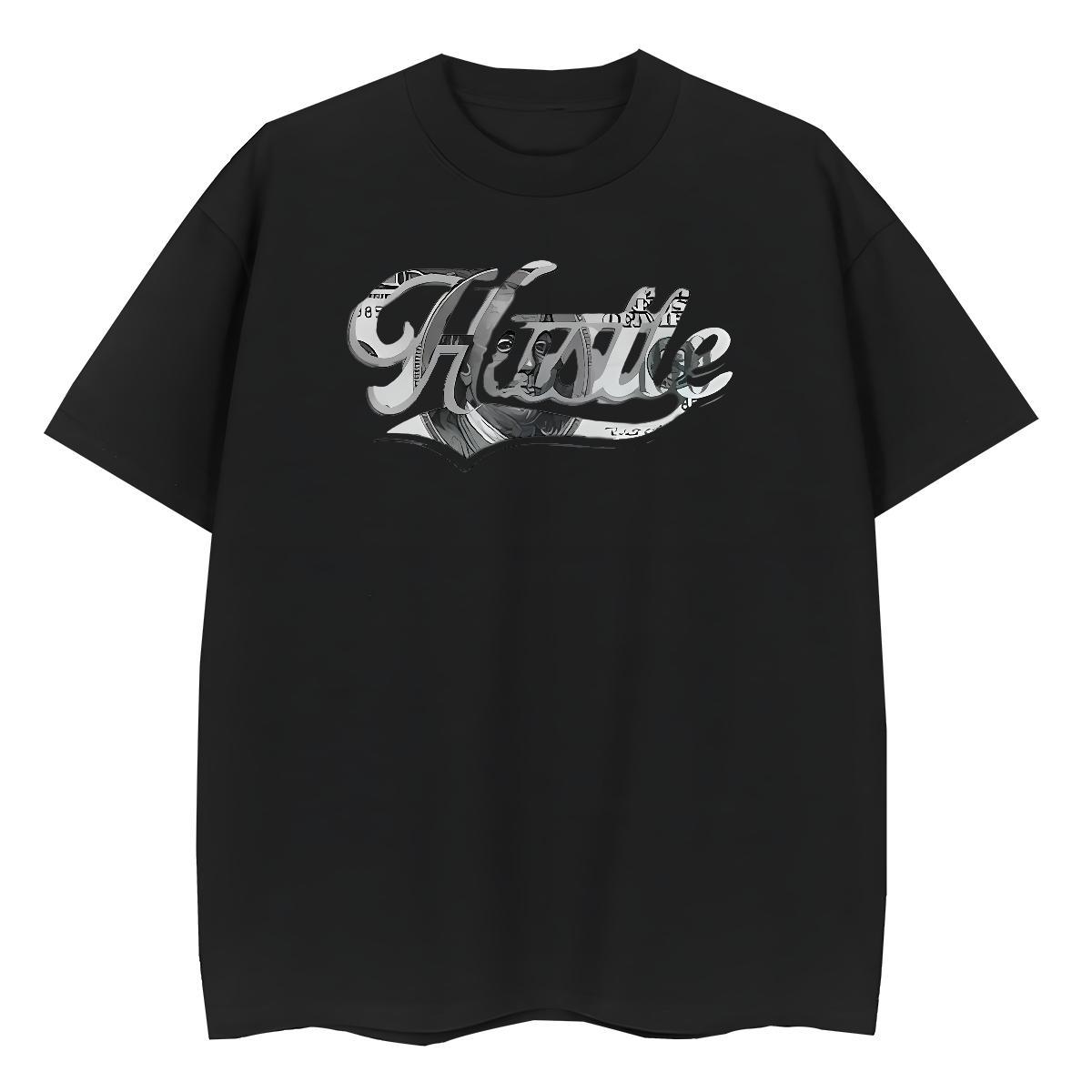 Soft T Shirt For Man 230g Cotton letter Street Casual Oversized 3XL 4XL Crew Neck Couples T Shirts Classic Top Tees