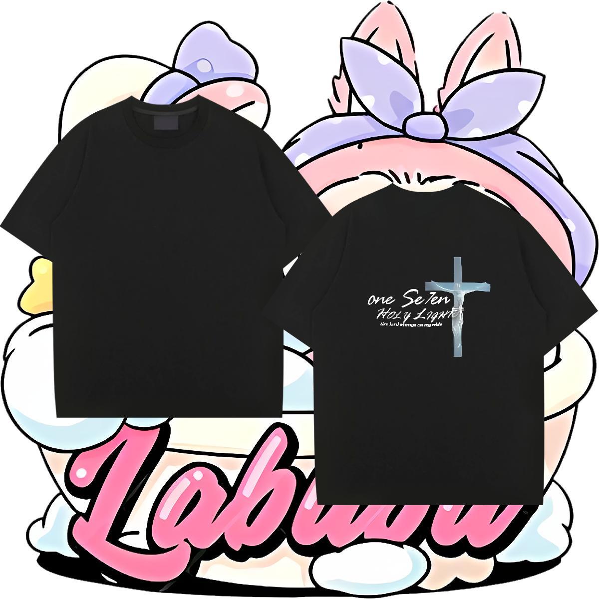 Wholesale Mens T Shirts 230g Cotton Religion Street Custom Printed Pure Cotton Couples T Shirts Designer Fashion Clothes