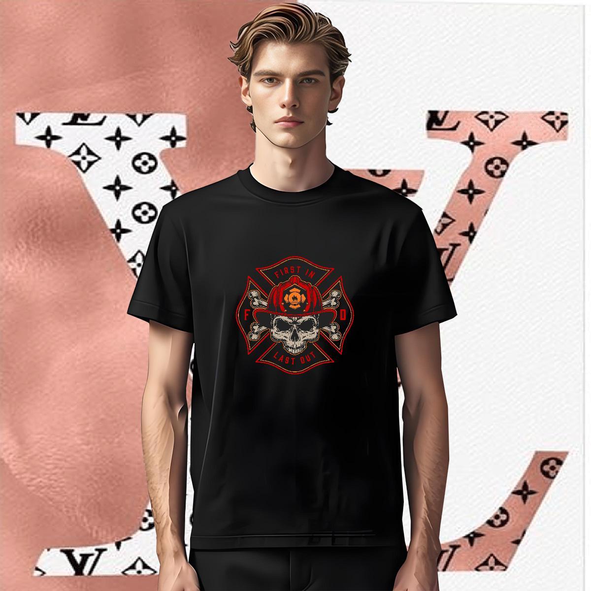 Loose Fit Men T Shirts 230g Cotton skull Casual Beach Custom Cartoon Breathable Crew Neck Tshirt for Man Woman Stylist Clothings