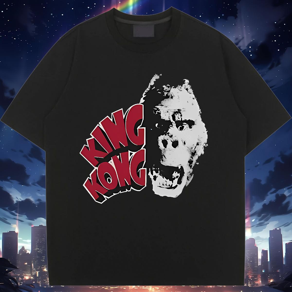 Designer Nice Unisex Tshirts 100% Cotton 230g scary Outdoor T Shirt For Woman Breathable Short Sleeve DIY Anime Tops