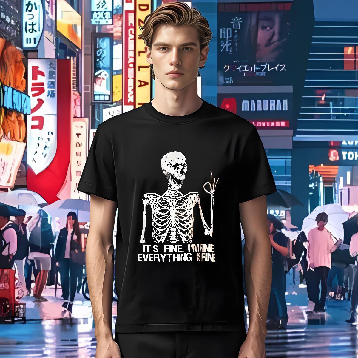 Comfortable Men T Shirts 230g 100% Cotton ok Summer Casual Custom Anime Breathable Soft Couples T Shirts Classic Clothes