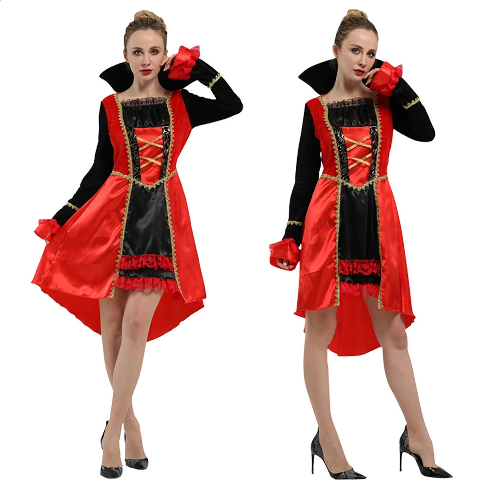 Halloween Femail DevilVampire Role Playing Set Female Carnival Dress up Party Ghost Costume All You Need No Weapons 240823
