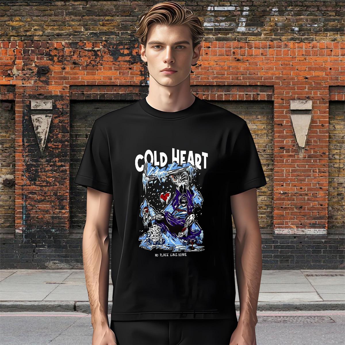 High Quality T Shirt For Man 230g 100% Cotton skull Casual Beach Oversized 4XL Pure Cotton Men Tees 2024 DIY Tops Tees