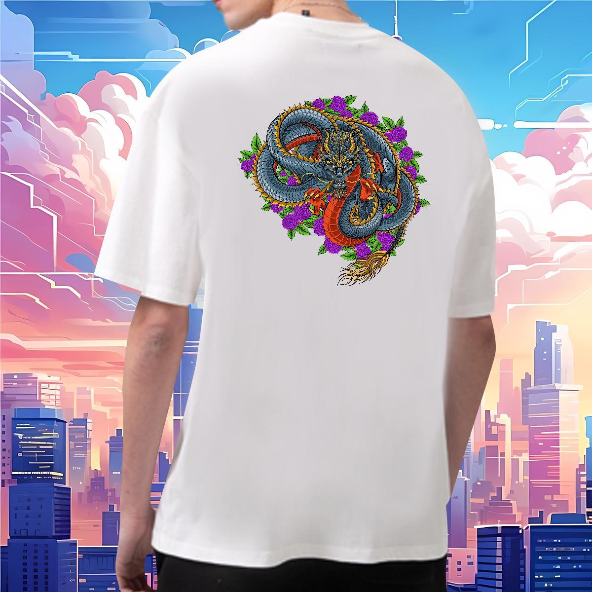 Popular Man T Shirts 100% Cotton 230g angry Daily Wear Custom Cartoon Pure Cotton Men Tshirts New Designer Top Tees