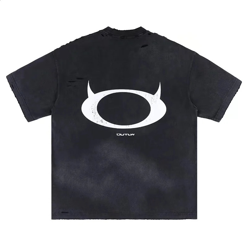 Simple shirts dyed with water wash gradient 240822