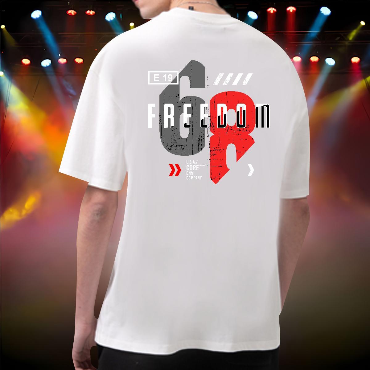 Cool Mens T Shirts 230g 100% Cotton letter Sports Casual Asian Size Breathable Crew Neck Men Tees New Designer Wear