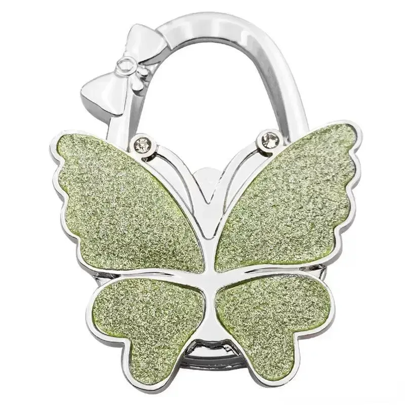 Handbag Hanger Hook Glossy Matte Butterfly Foldable Table for Bag Purse HJ5.31 LL