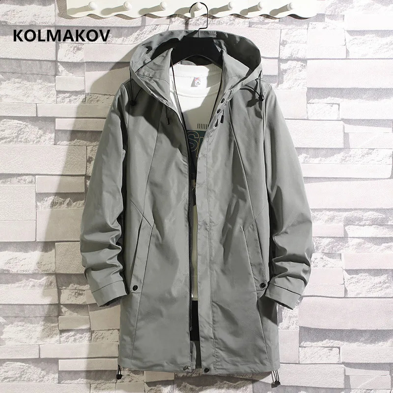 arrival spring coat men high quality trench coat menautumn mens casual jackets and overcoat plus-size M-4XL 240822