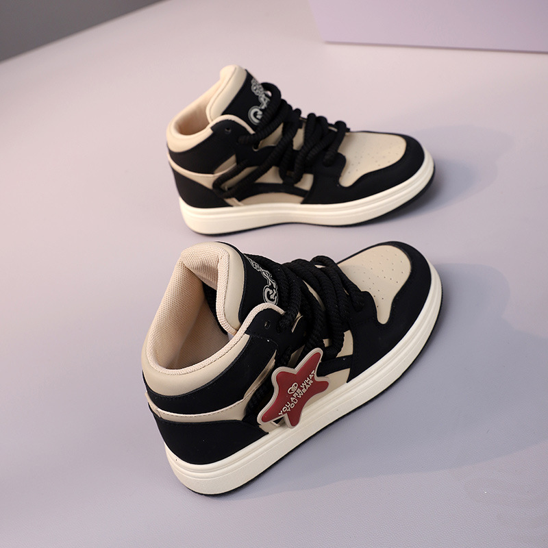 Ddmysports Women S High Top Autumn New Versatile Casual Sports Board Shoes Women MZ A OUTDOOR
