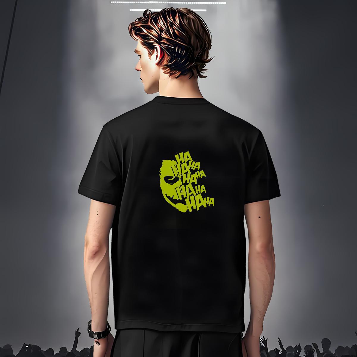 TOP Quality T-Shirts 230g 100% Cotton skull Casual Daily Wear Black Oversized Pure Cotton Tshirts Fashion Designer Tee Shirt