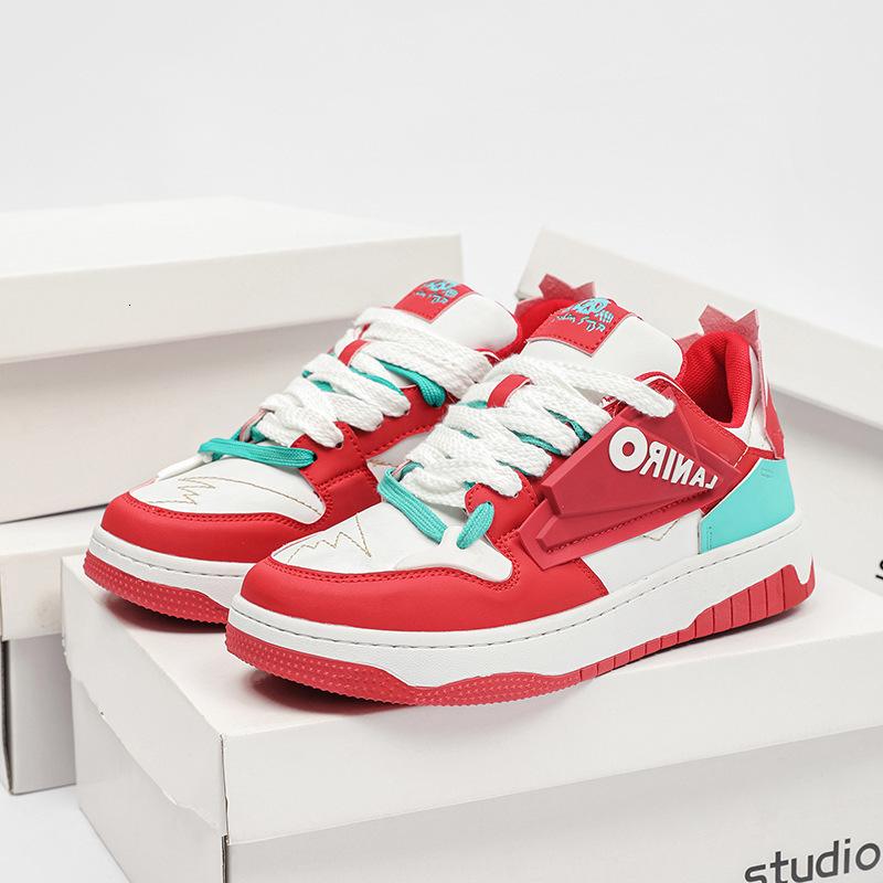 Ddmysports Spring New Niche Arcade China Chic Board Video Game Pixels Versatile Bread Soft Soled Comfortable Casual Shoes OUTDOOR