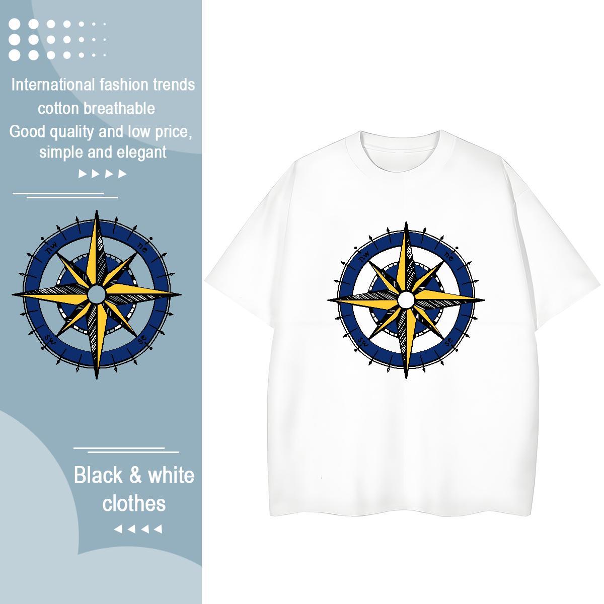 Unisex Tshirt for Man Woman 100% Cotton 230g icon Street Casual T-Shirts for Women Breathable Crew Neck Custom Printing Wear
