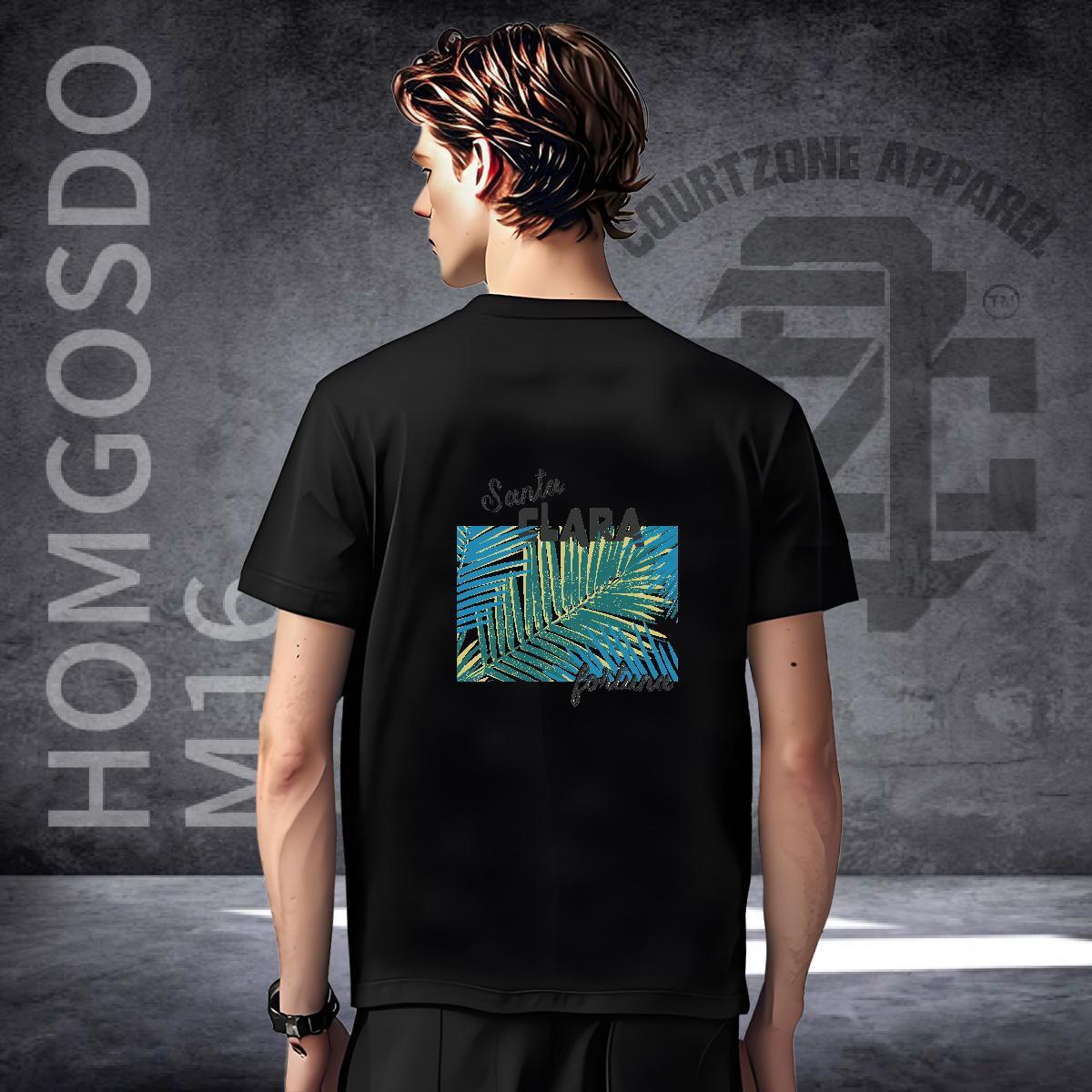 Cool T-Shirts 230g Pure Cotton beach Casual Customized Breathable Men Tshirts Fashion Design Tops Tees