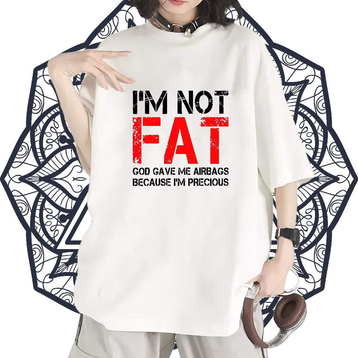 Comfortable Women Tees 100% Cotton 230g letter Daily Outfit T-Shirts for Women O Neck Short Sleeves Customized Clothes