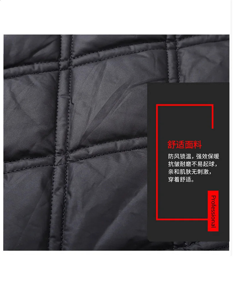 Oversized jacket Parded Parkas thick cotton mens loose and warm hooded large 10XL 11XL winter 240822