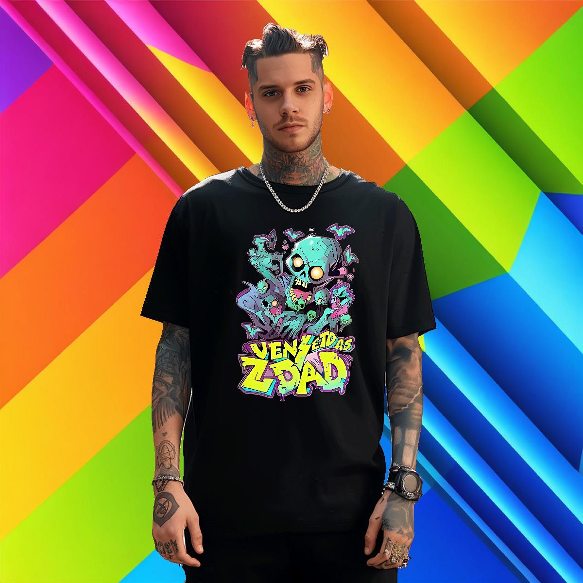 Cool T shirt 230g 100% Cotton skull Outdoor Custom Printed O Neck Short Sleeves Tshirt for Man Woman Wholesale Tops Shirt