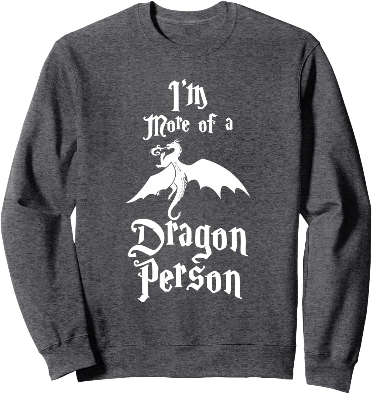 Long Sleeve Shirts for Men sweatshirt I'm More o Dragon Person Fire Animal Funny Gift Sweatshirt T shirt Tee Streetwear Casual tops clothes
