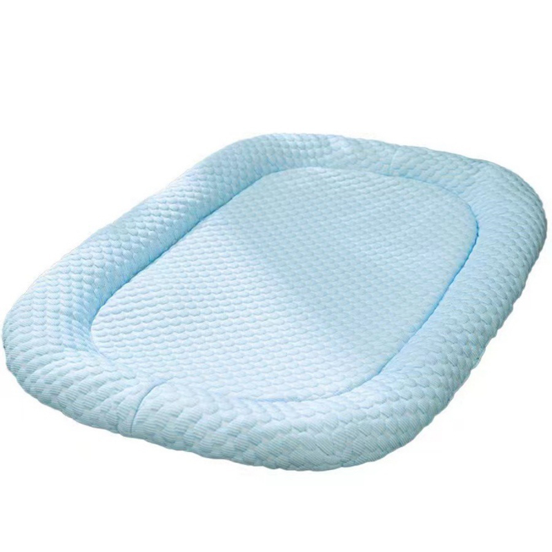 Cool summer pet cooling mats in small dog kennels cat mats cool feeling teddy bed ice silk breathable mat