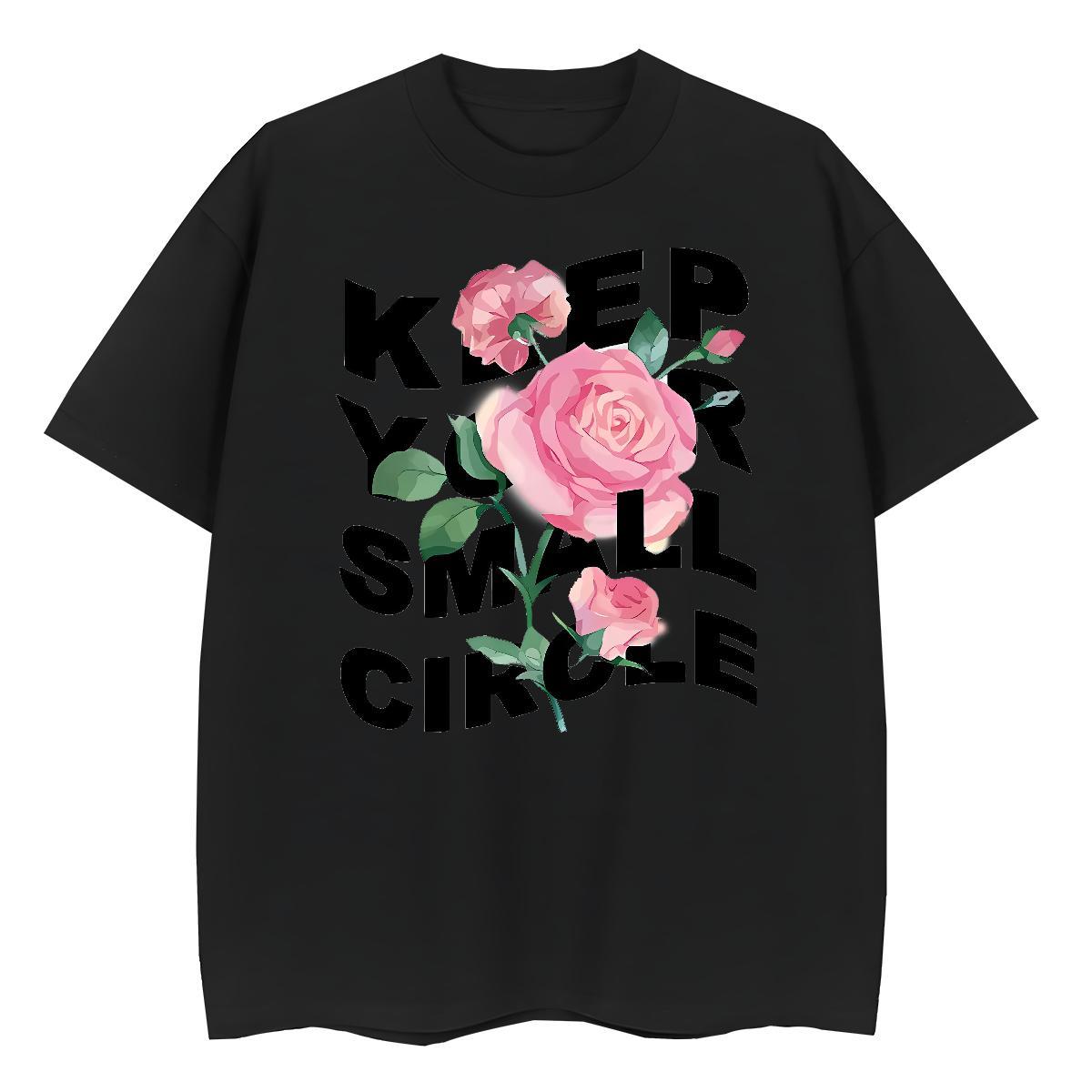 Wholesale Woman Tshirt 230g 100% Cotton letter Hip Hop Women T Shirts O Neck Short Sleeves Cartoon Anime Tshirts