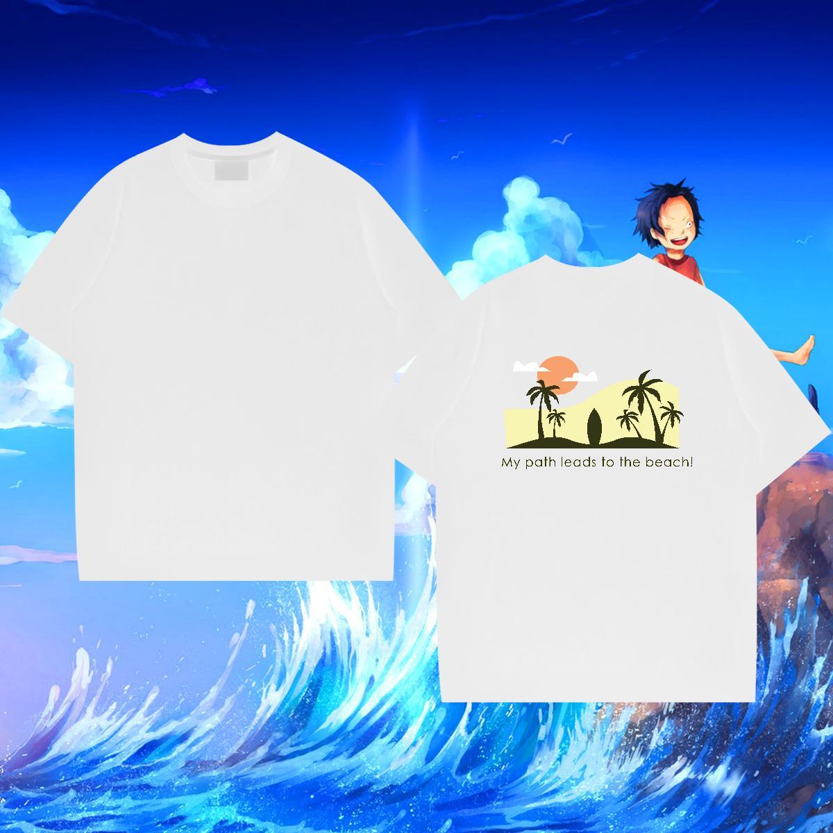 Comfortable T Shirts Men 100% Cotton 230g beach Street Wear Custom Big Size Breathable Short Sleeve Men Tshirts Fashion Tees