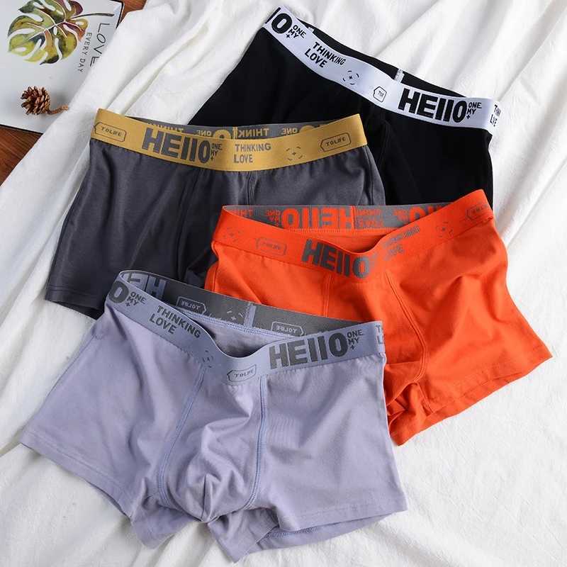 Boxer Mens Underwear Boxer Horses Mens Cotton Underwear Breathable Mens Boxer Comfortable Elastic Mens Underwear Plus Size L-4XLW240727
