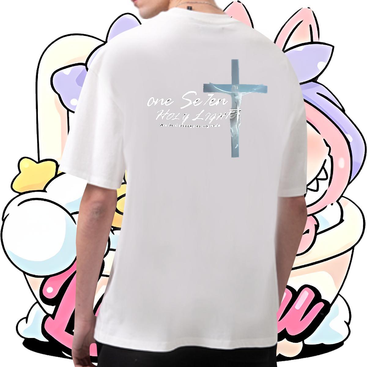 Wholesale Mens T Shirts 230g Cotton Religion Street Custom Printed Pure Cotton Couples T Shirts Designer Fashion Clothes