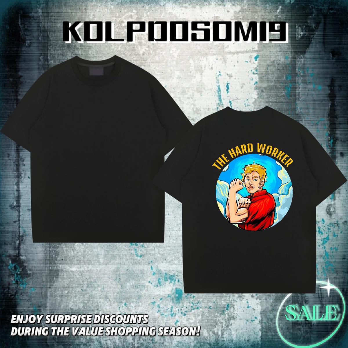 Free Shipping T-Shirts 230g 100% Cotton portrait Anime Printing Street Plus Size Cartoon Breathable Crew Neck Men Tops Tees 2024 New Clothings