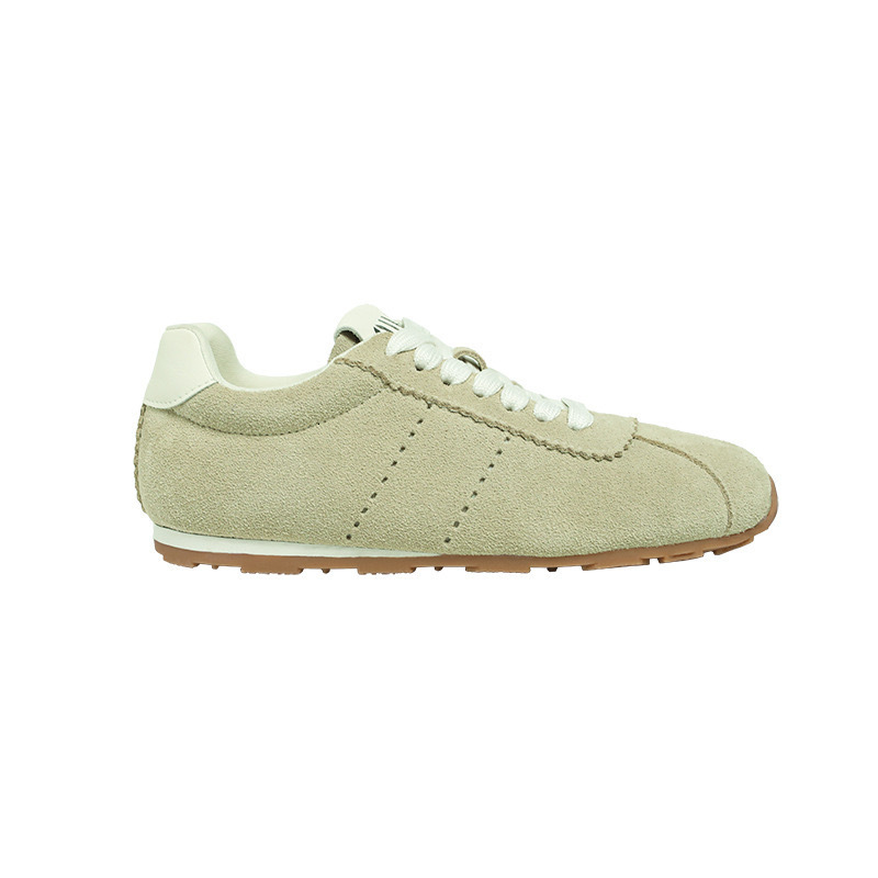 Ddmysports Newcomer Reduction Leather Edition Casual Sports Training Spring New Flat Forrest Gump Women S Board Shoes OUTDOOR
