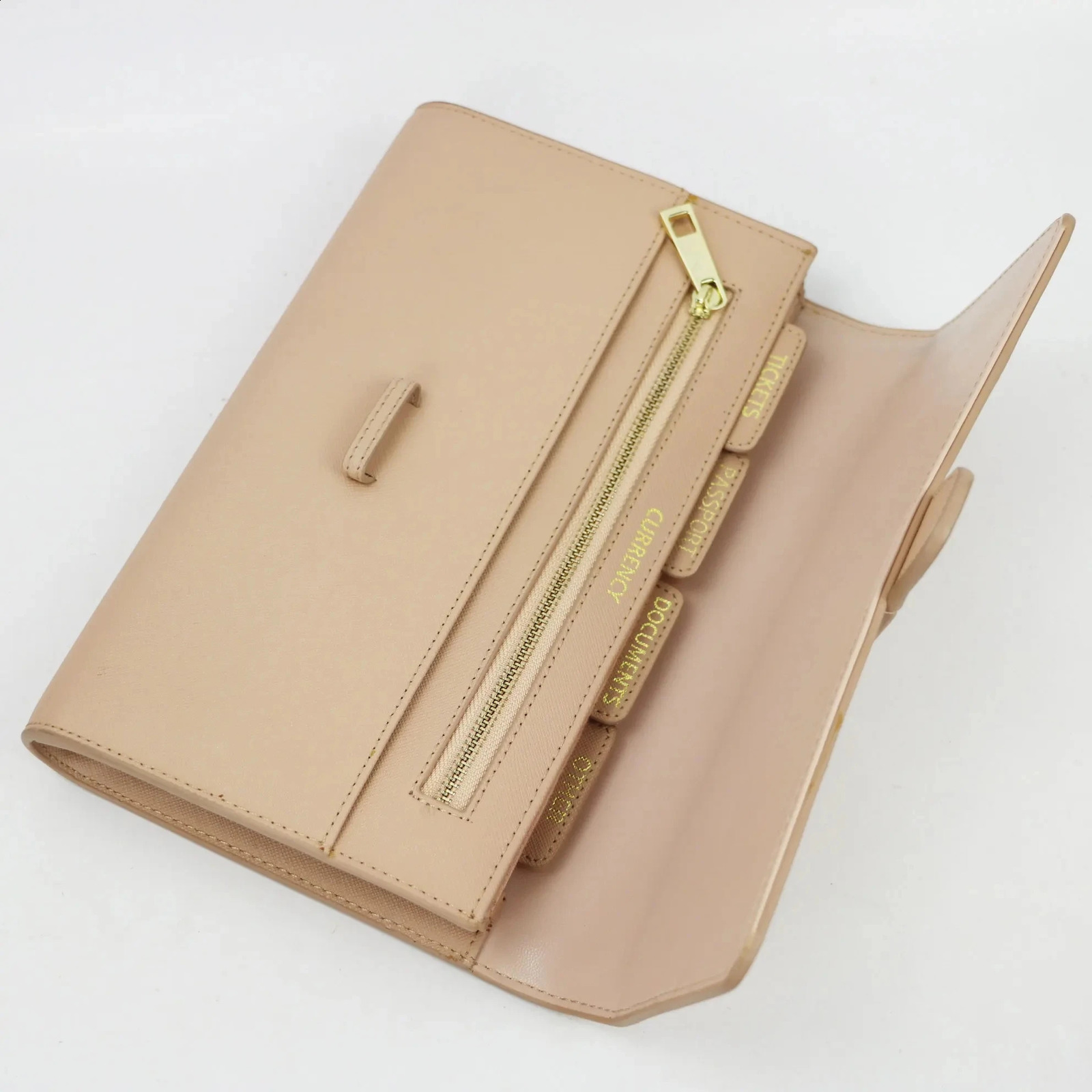 monogrammed saffiano leather travel collection gift travel set kits leather passport holder cover travel tag long travel wallet 240822