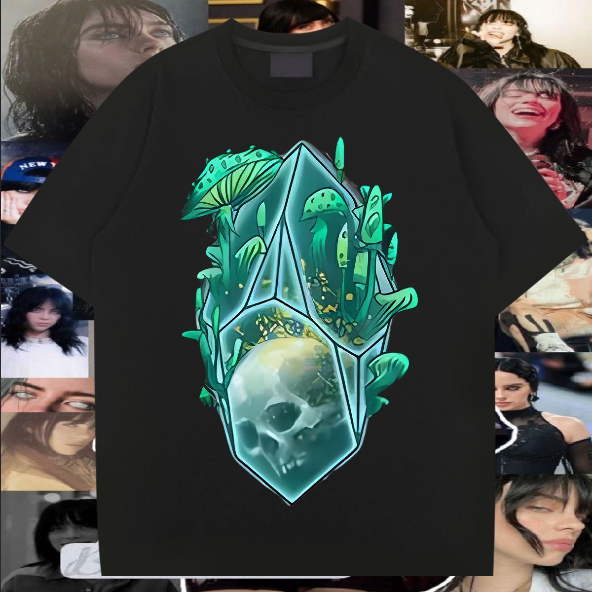 Unisex T-Shirts 100% Cotton 230g skull Outdoor Black White Breathable Short Sleeve Men Clothes T-Shirt Designer Fashion Tee Shirt