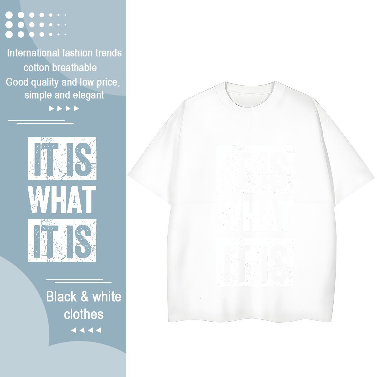 Unisex Tshirt for Man Woman 230g 100% Cotton letter Casual Sport Women T Shirts O Neck Short Sleeves Oversized L-4XL Clothes Shirt