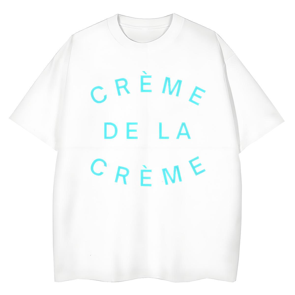 Designer Woman Tshirt 230g 100% Cotton letter Street Wear T-Shirts for Women Crew Neck Cartoon Printing L-4XL Tee Shirt