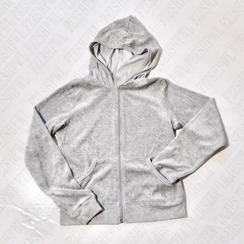 Casual Hip Hop Y2K Zip up hoodie Rhinestone Aesthetics Graphic Print Punk Long sleeve Top Gothic Street Zipper Hoodie sweatshirt 240823