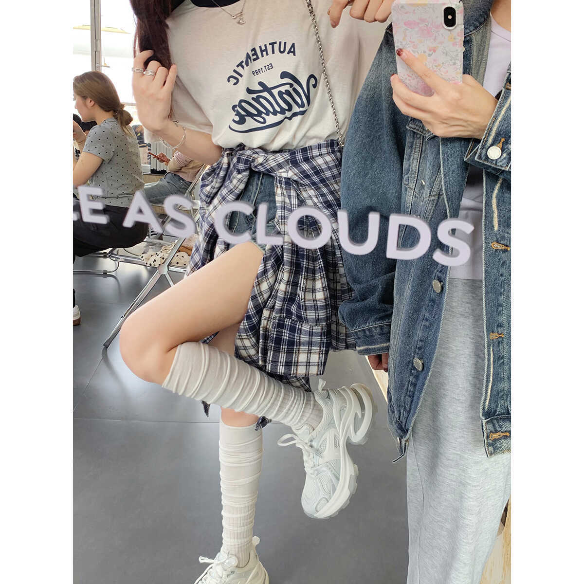 Ddmysports Cowhide Version Grape Mom Lightweight Sports With Breathable Mesh And Thick Sole Height Increasing Dad Shoes For Women New Model OUTDOOR