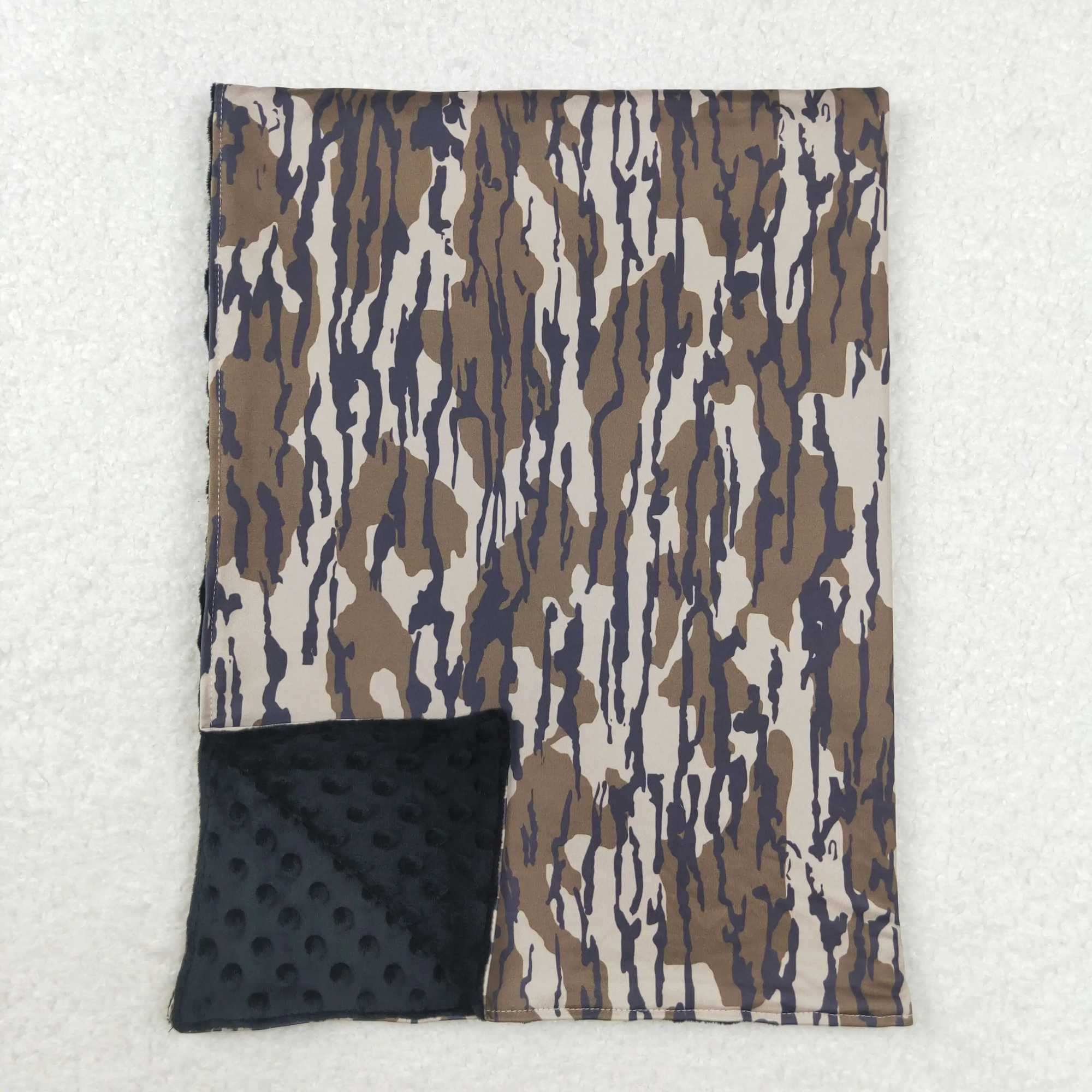 Wholesale Kids Baby Girl Bedding Fleece Breathable Camo Blanket Toddler Cotton Flannel Newborn Children Thin QuiltXJ240822