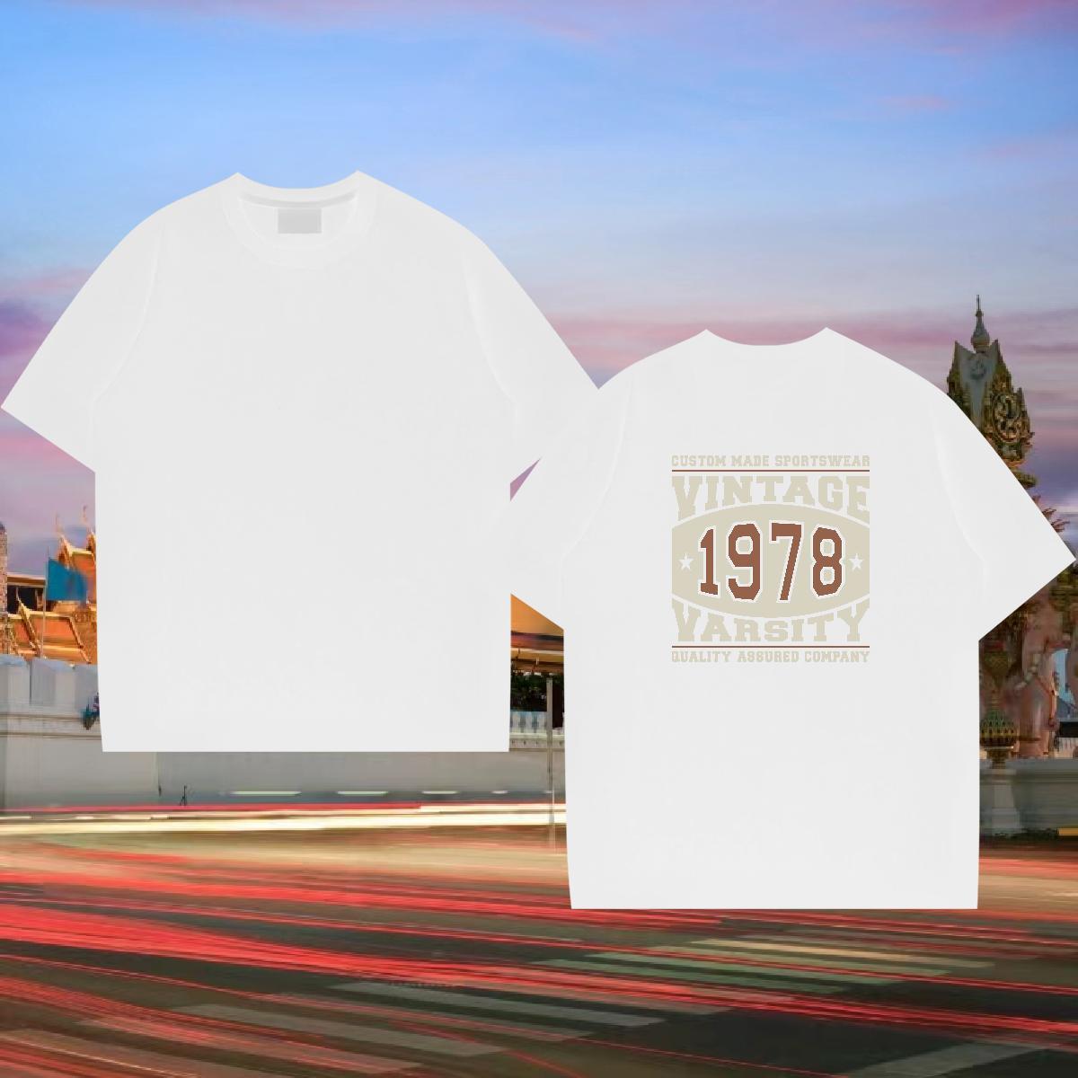 Comfortable Man T Shirts 230g Cotton letter Hip Hop Street Oversized 3XL 4XL Short Sleeve Soft Men Tshirts 2024 New Tops Tees