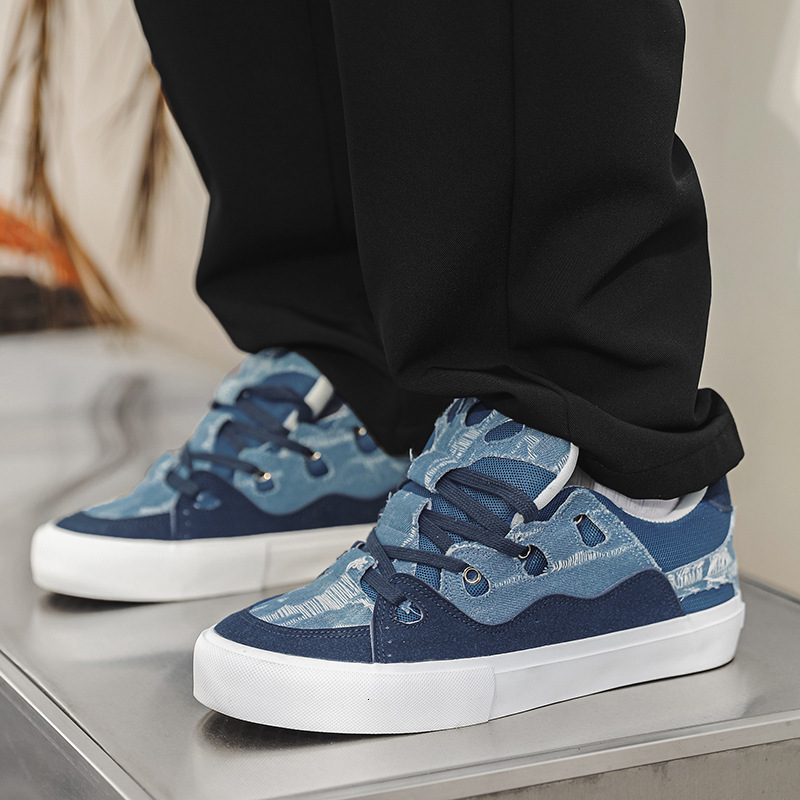 Ddmysports Spring New Bread For Men Versatile Small And Popular Couples Canvas Skateboarding Shoes X OUTDOOR