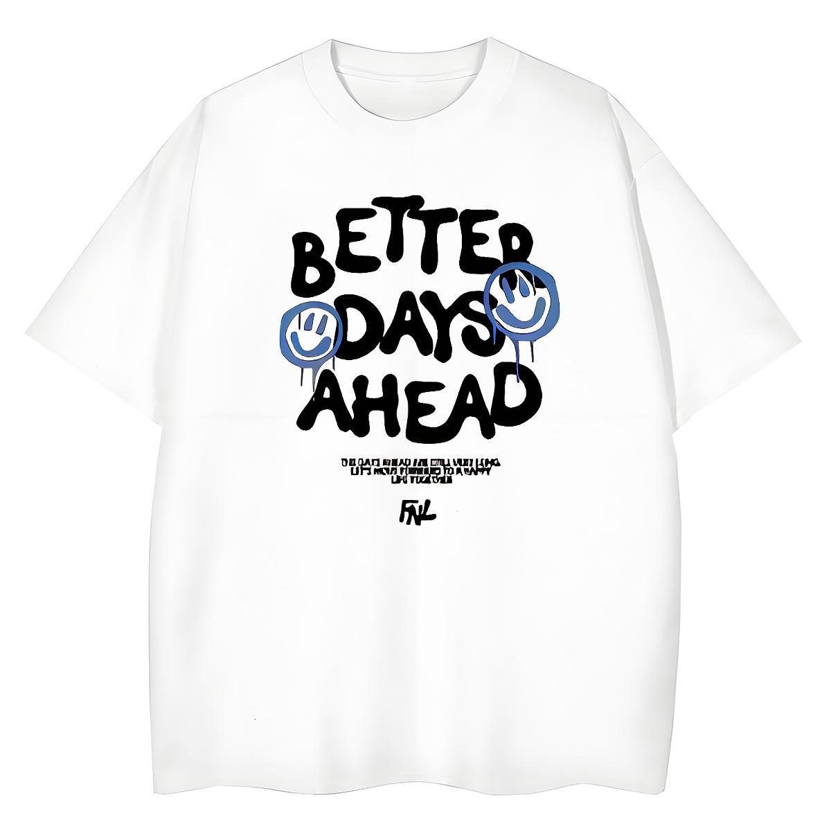 Soft Womens Tshirts 230g Cotton letter Casual Sport T shirt O Neck Short Sleeves Cartoon Print Tops Shirt