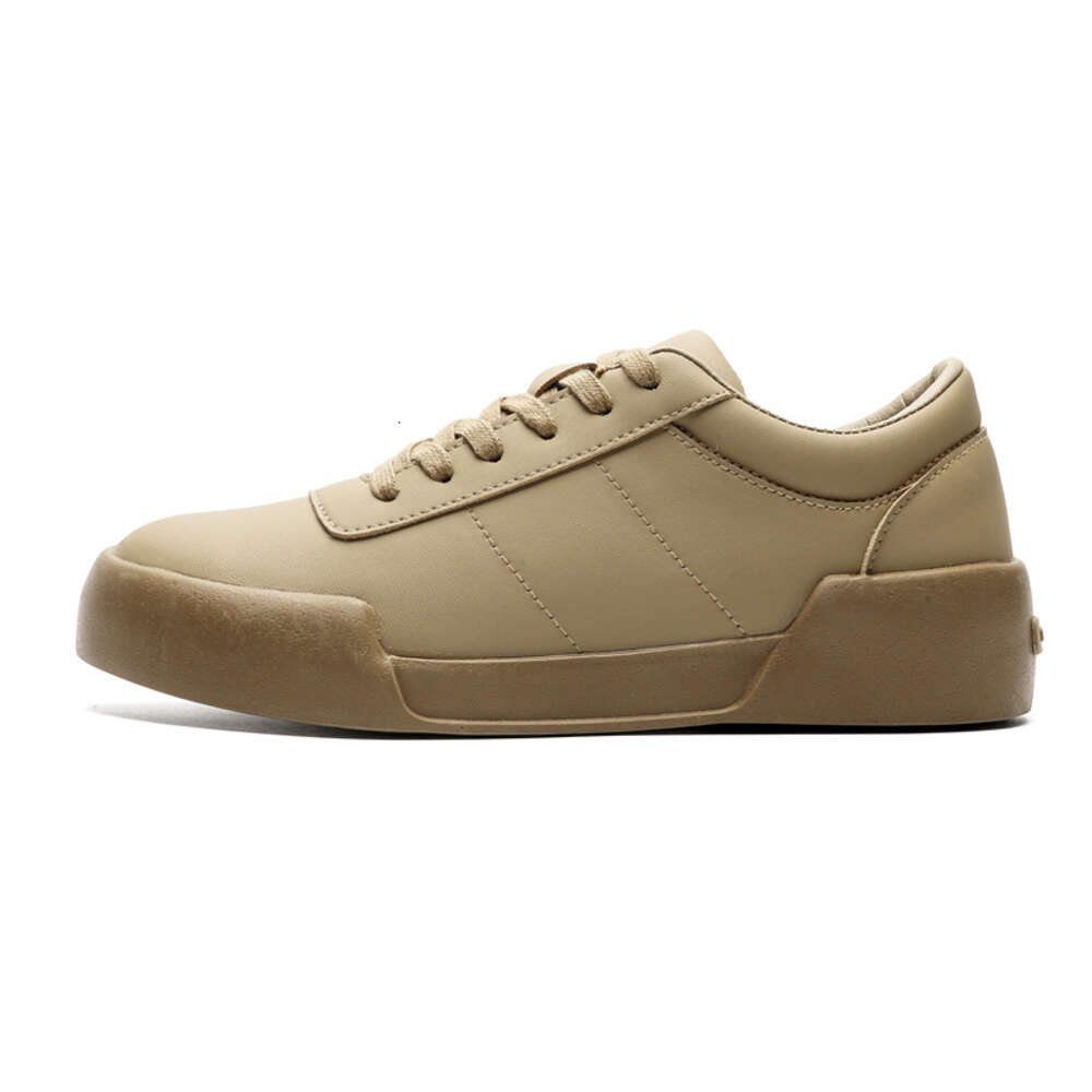 Ddmysports New Niche Design White Men S Trendy Sports And Leisure Leather Surface Board Shoes X OUTDOOR