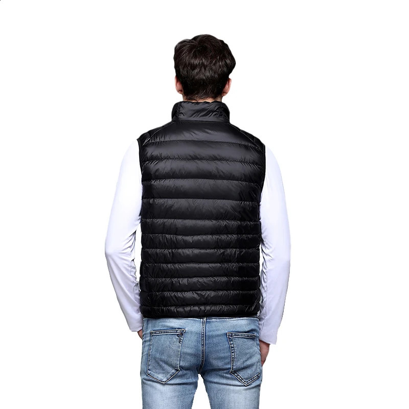 CHRLCK Mens Hiking Tank Top Waterproof Ultra Light Coat Hardin Camping Skiing Duck Outdoor 240822